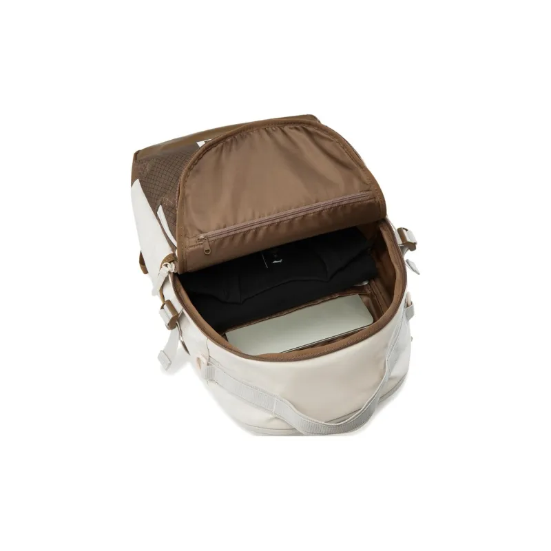 LiNing Basketball Collection Polyester Backpack Unisex Oat Gray & Brown & Millet Brown-5