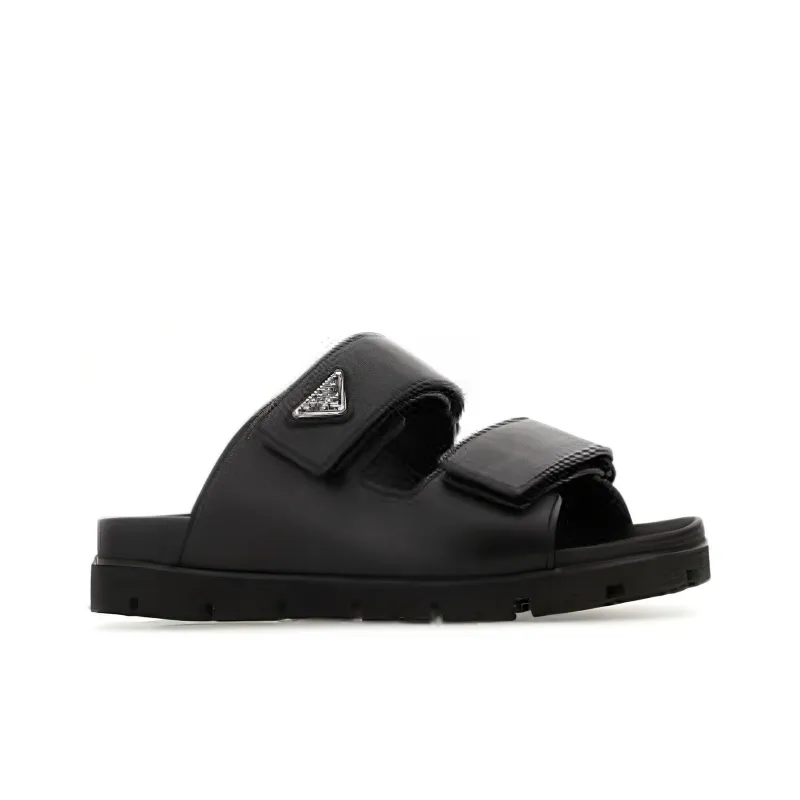 PRADA Leather Strap Sandals-2