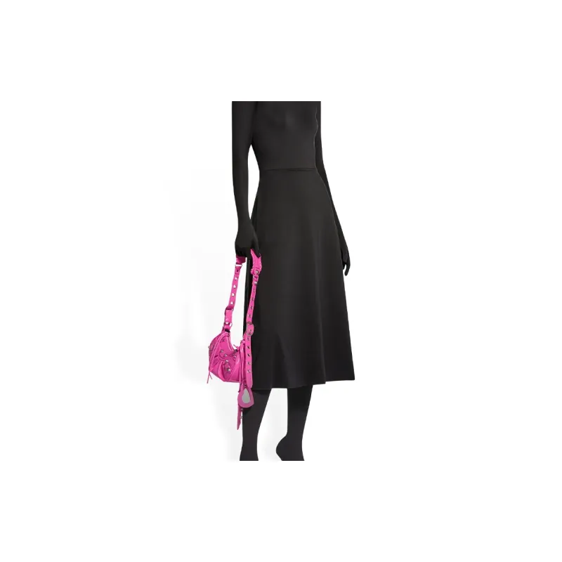 Balenciaga Le Cagole Shoulder Bag Xs Pink-5