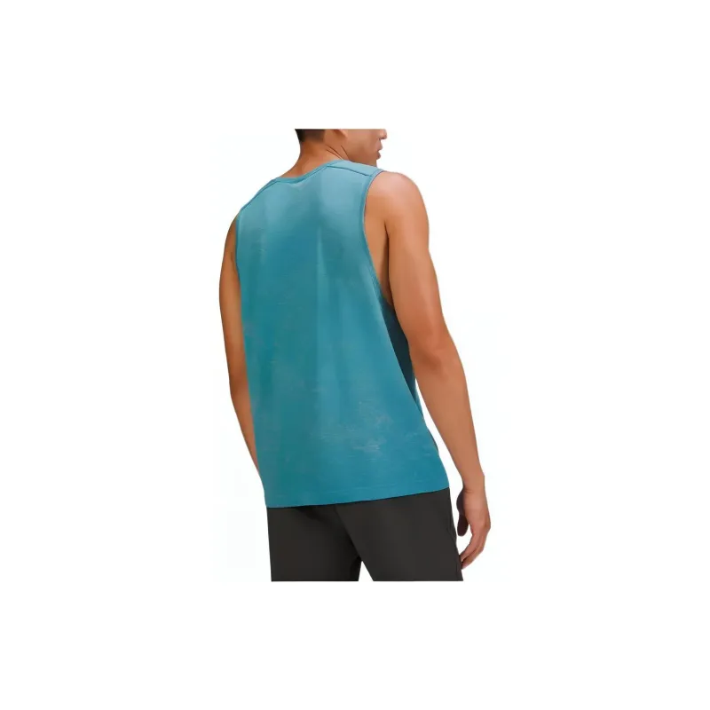 Lululemon Metal Vent Tech Tank Tops Men Blue-1
