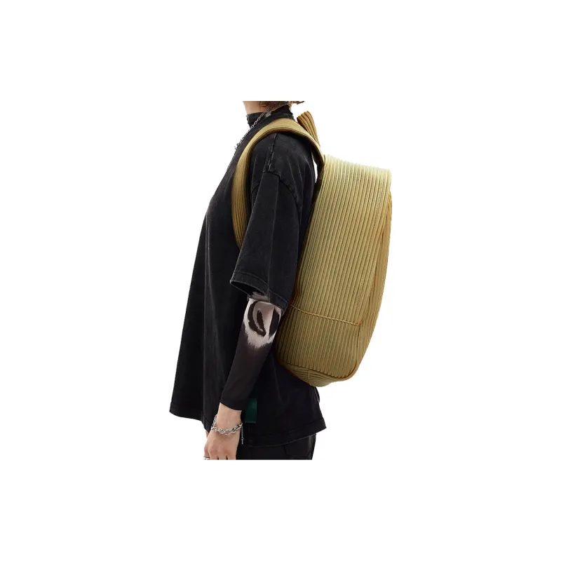 TALENTEEN Polyester Lightweight Backpack Backpack Large Size Unisex Green Black Khaki-5