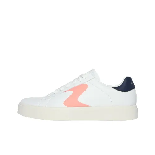 Skechers Eden LX Anti-Slip Wear-Resistant Low-Top Skateboard Shoes Women's White Pink