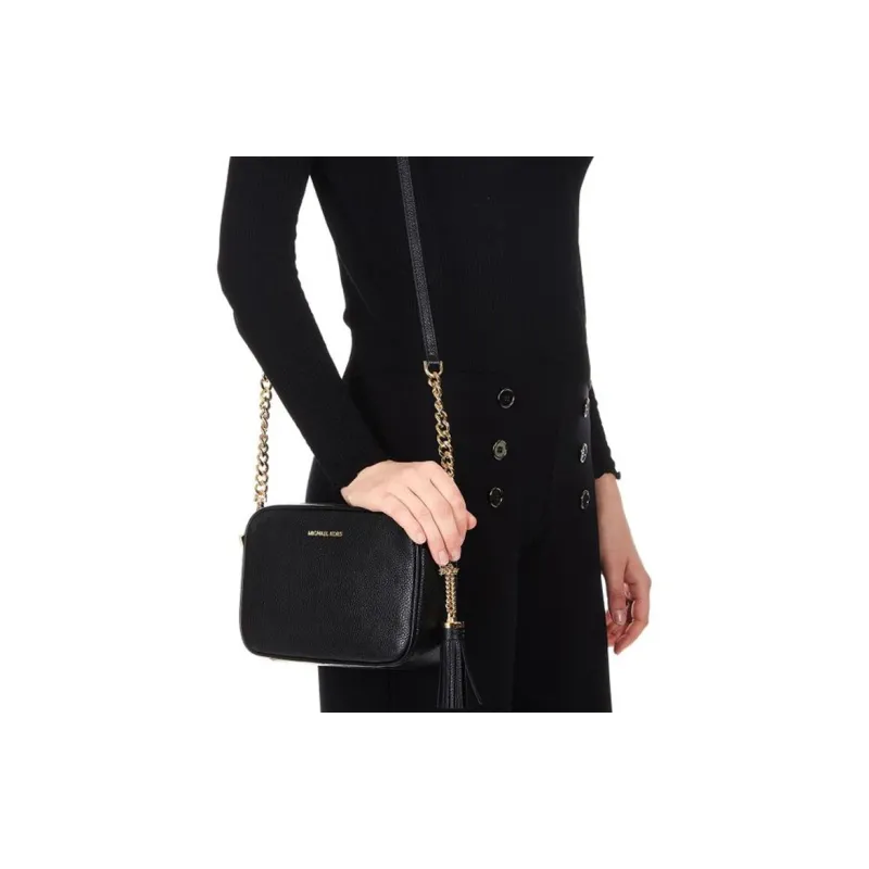 Michael Kors Jet Set Large Zip Chain Crossbody Bag-5