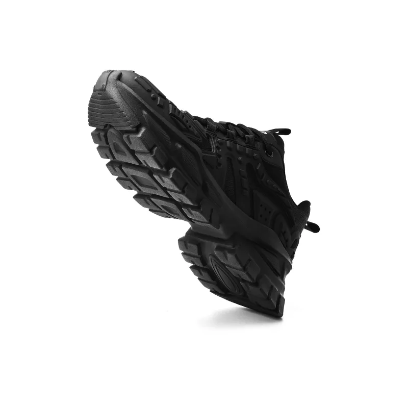 JEEP SPIRIT Chunky Sneakers Men Low Top Graphite Black-5