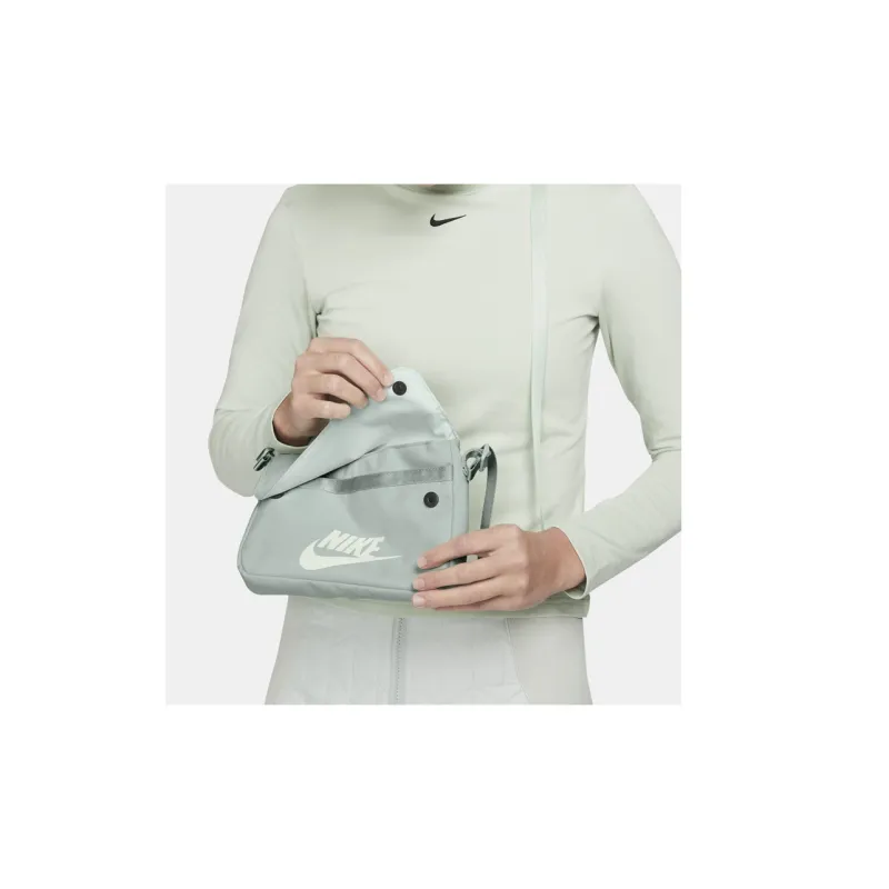 Nike Polyester Shoulder Bag, Crossbody Bag Regular Unisex Mint Green-5