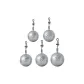 Detachable Spherical Style[2/3.5/5/8/10g], 2 Pcs Each, Total 10 Pcs