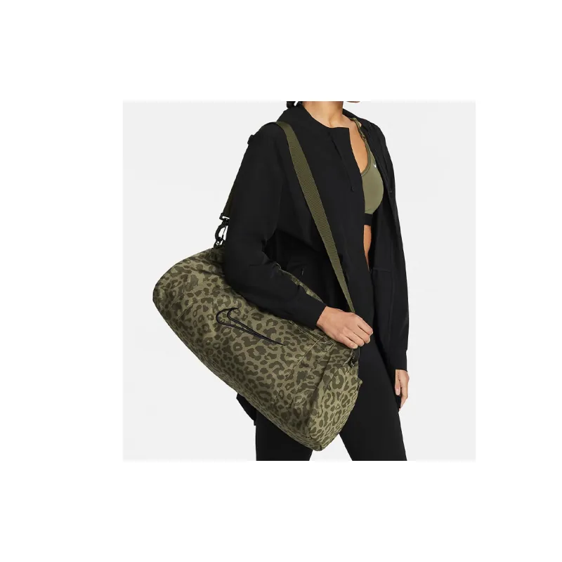 Nike Fabric Handbag, Travel Bag, Gym Bag Unisex Olive Green-4