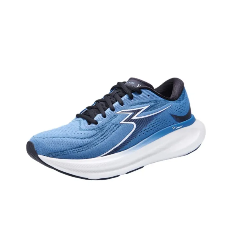 361° International Thread ELEOS Cushioning Anti-Slip And Wear-Resistant Low-Top Running Shoes Men's Blue White-2