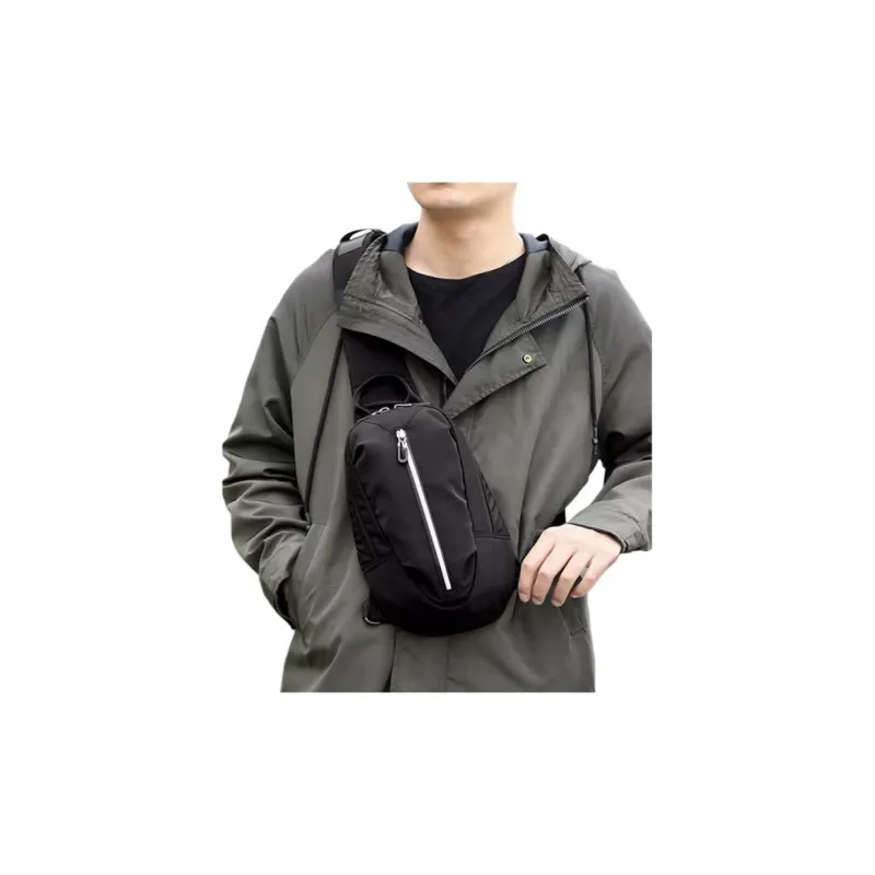 HACIN Oxford Sling Bag Regular Unisex Black/Gray/Camouflage Black-2