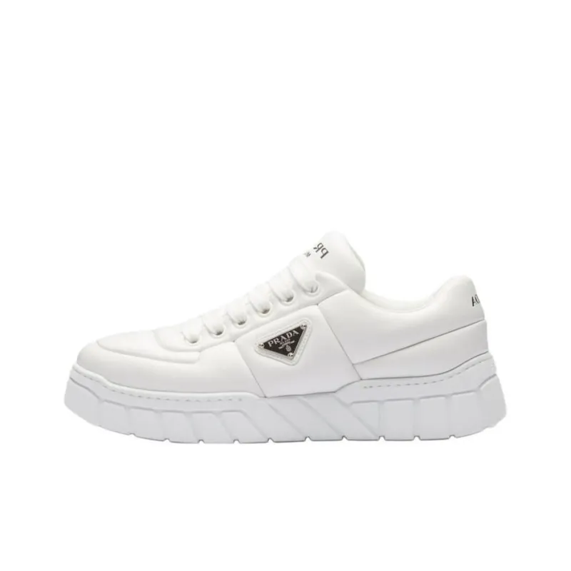 PRADA Padded Nappa Leather 'White'-0