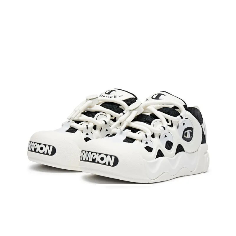 Champion Low-Top Skateboard Shoes Women's White-2