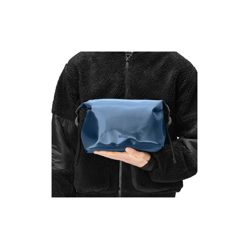 Rains Polyester Handbag Casual Bag Toiletry Bag Medium Size Unisex-15