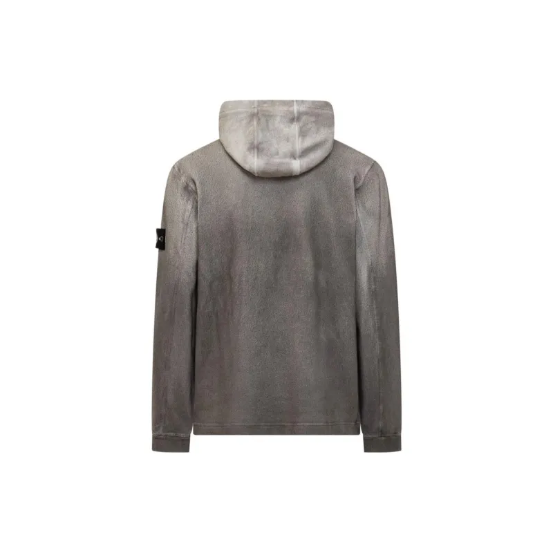 STONE ISLAND Logo Patch Gradient Hoodie-1