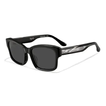 APRIL Plate Frame Square Sunglasses Unisex