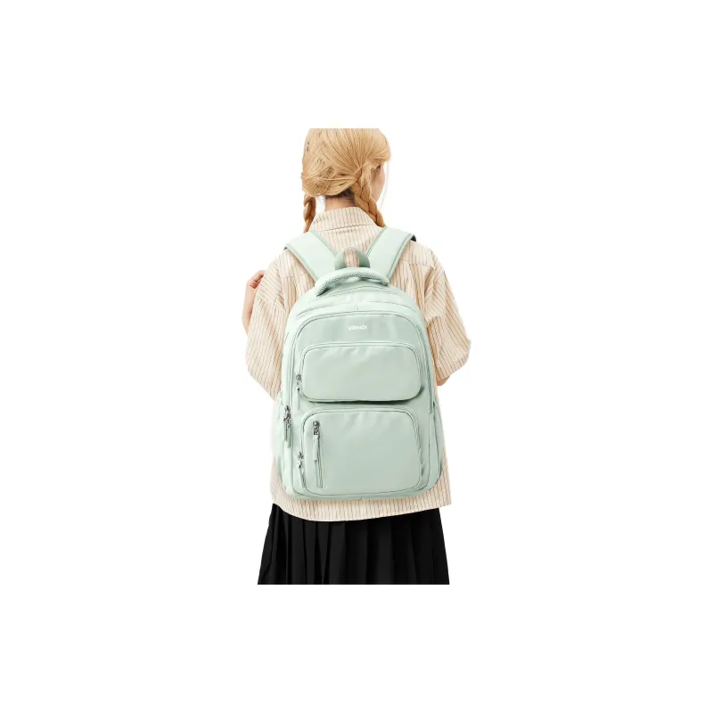 WONHOX Fabric Backpack Laptop Bag Regular Unisex Multicolor-19