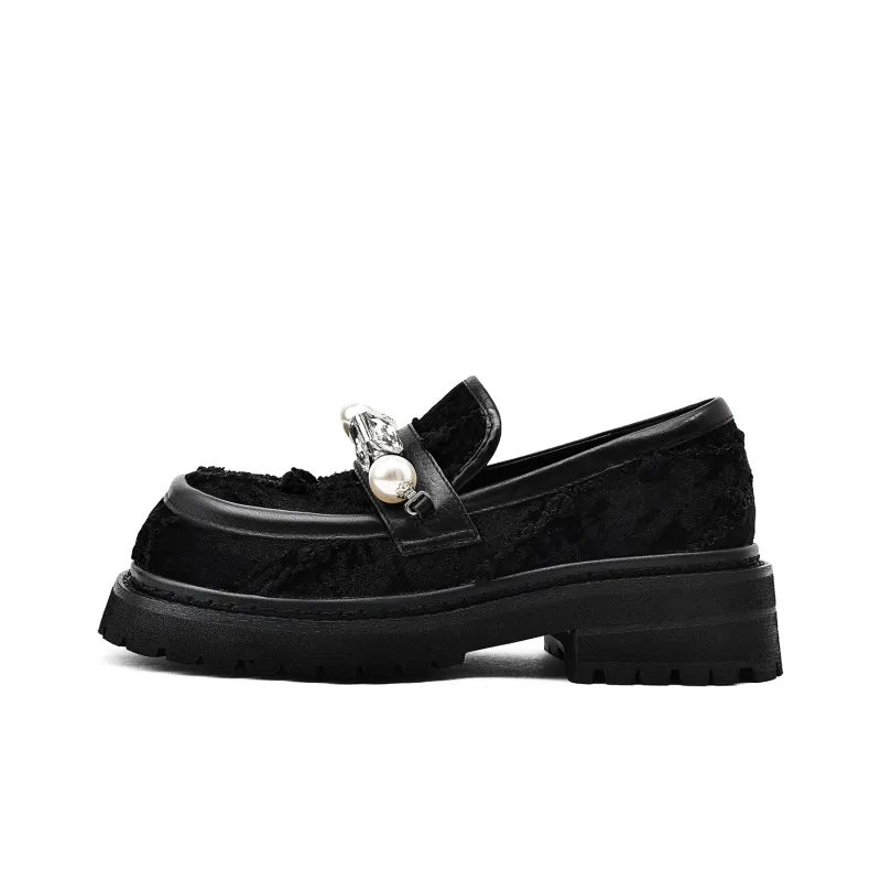 KMD Loafers Women's Black, Olive-5