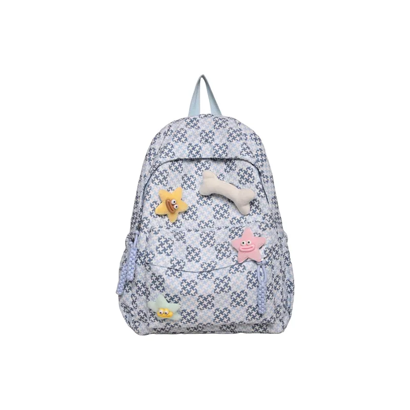 BAODIDAISHU Nylon Backpack Laptop Bags Backpacks Regular Women's Multicolor-15