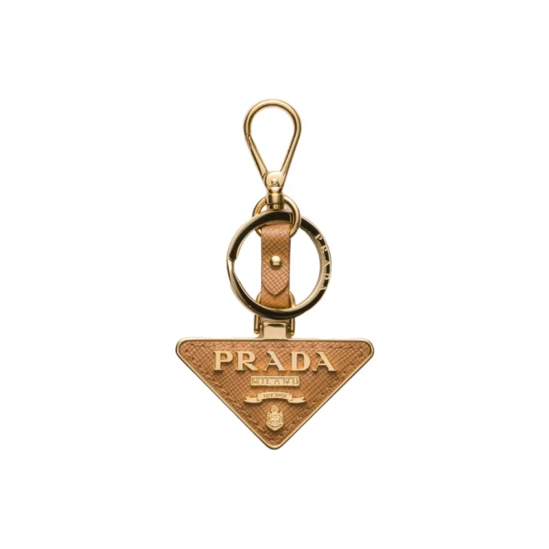 PRADA Leather Keychain-0
