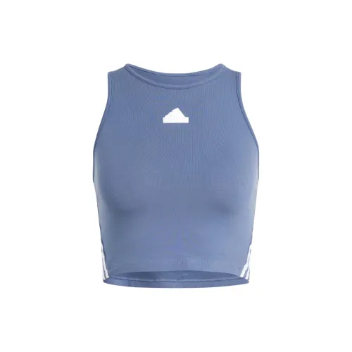 Adidas Future Icons Sleeveless Sports Shirts Women's Blue