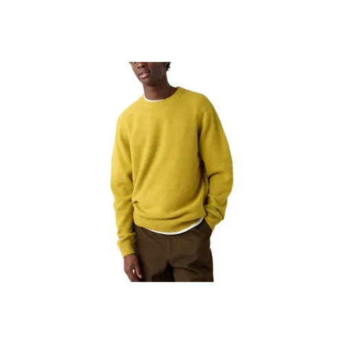 UNIQLO Sweaters Unisex Earth Yellow