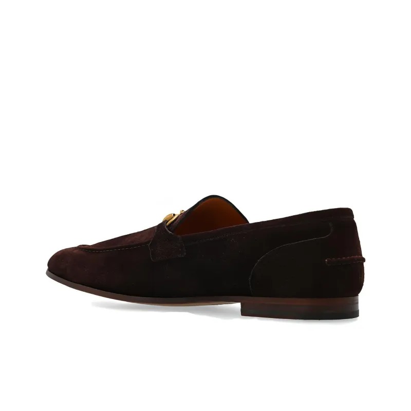 GUCCI Jordaan Suede Loafers-3