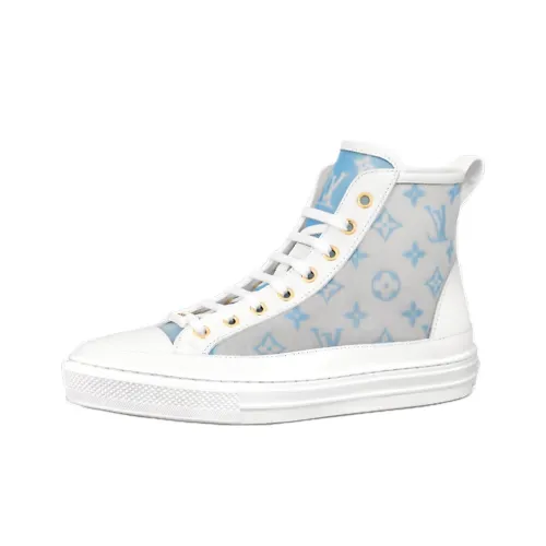 LOUIS VUITTON Stellar Ankles Sneakers 'Grey Blue White' Women's