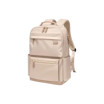 POLO Fabric Backpack Extra Large Women's Milk Tea Apricot/Black