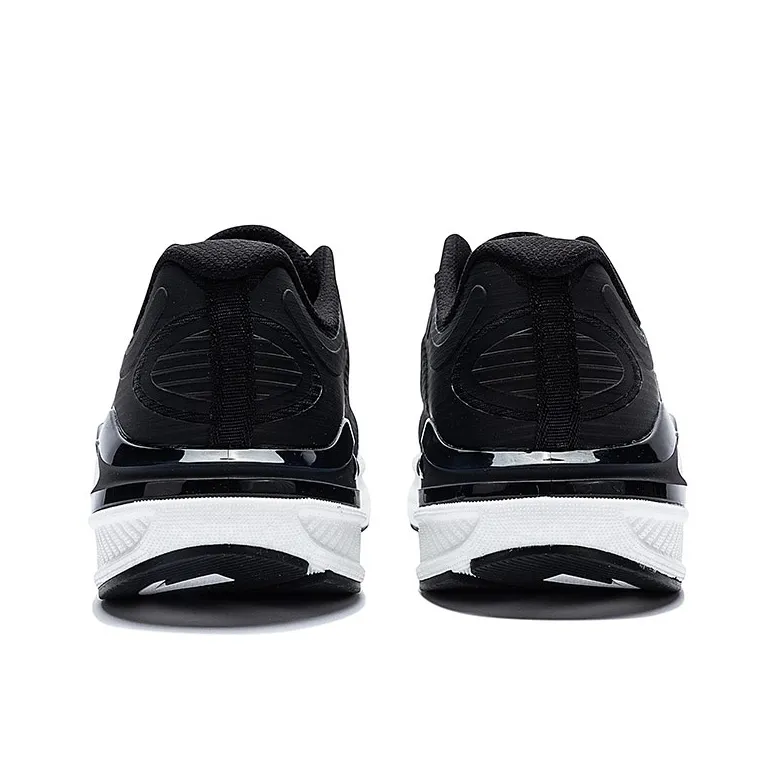 CHAOJIANTA Anti Slip Wear Resistant Low Top Casual Running Shoes Women's Black White-3