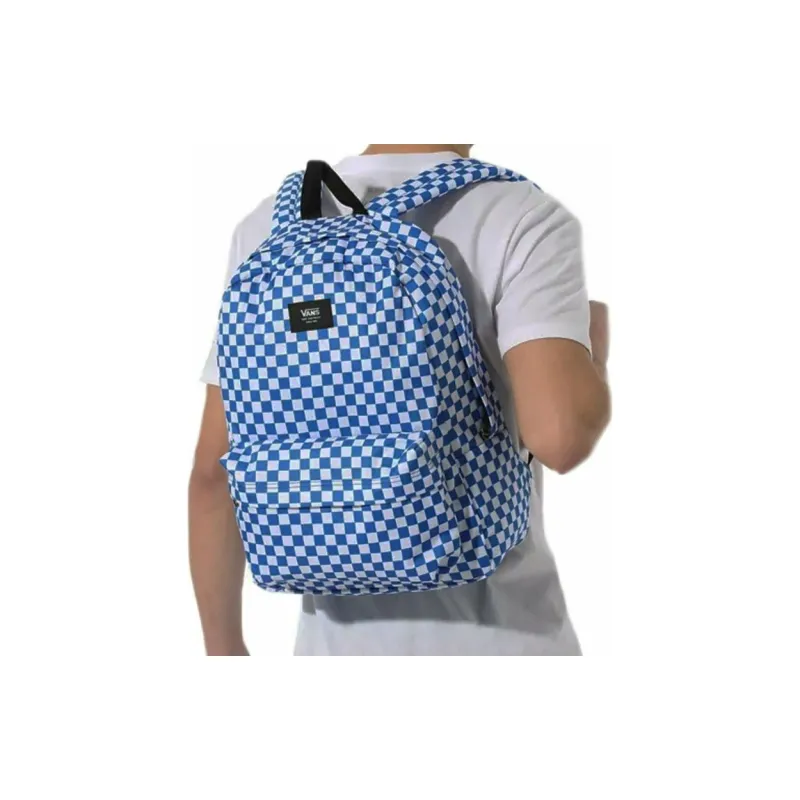 Vans Old Skool Polyester Backpack Regular Unisex Blue-3