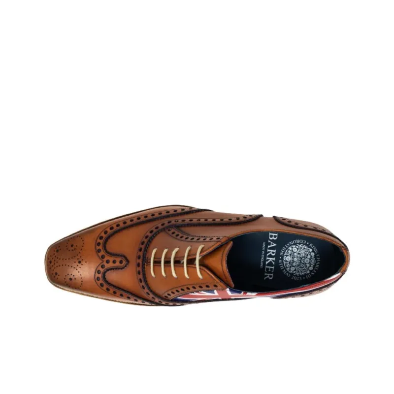 BARKER Coronation Spencer Casual Shoes Men's Brown-3