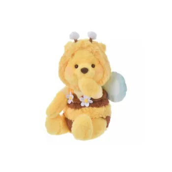 Disney Winnie The Pooh Puff Dolls Plush Doll 30cm High Tokyo Disney