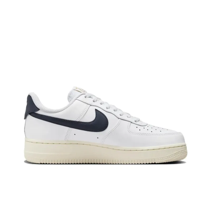 Nike Air Force 1 Anti Slip Wear Resistant Low Top Skateboard Shoes Women's White-1