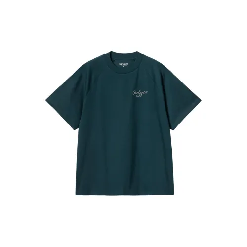 Carhartt WIP T-Shirts Women's Duck Blue