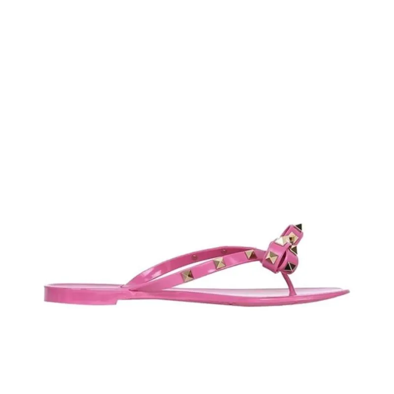 Valentino Flip Flops Women's Pink-1