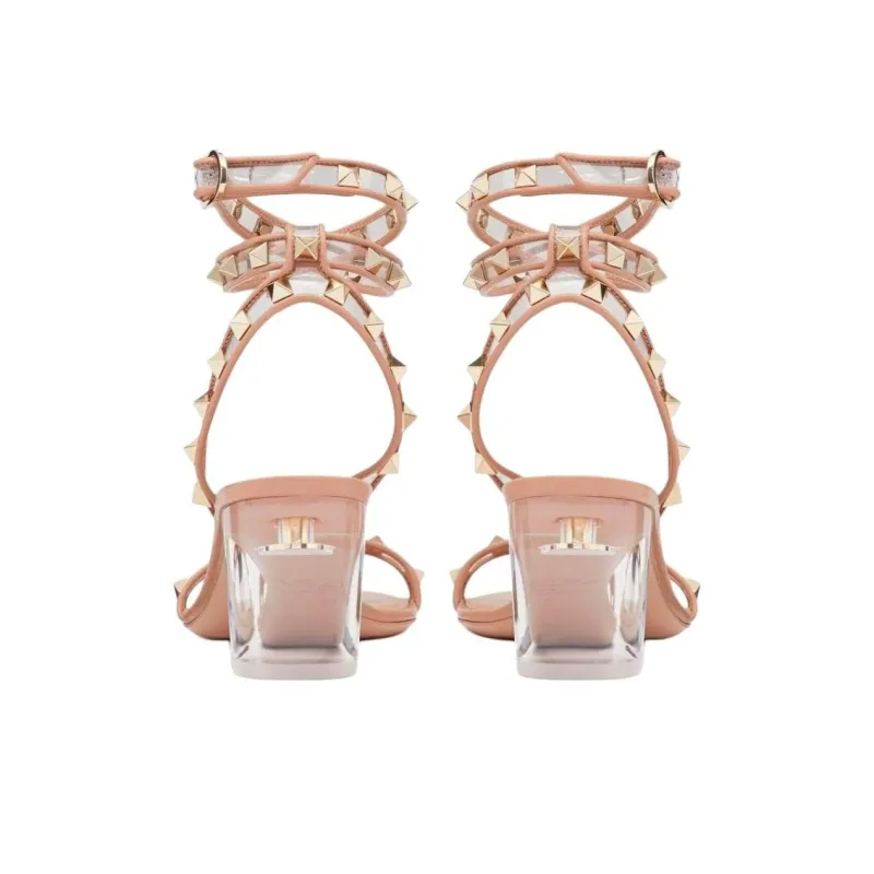 Valentino Strap Sandals Women's Nude-4