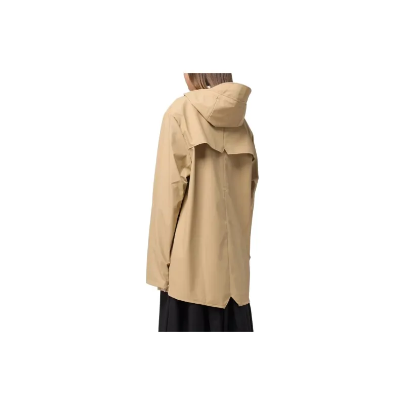 Rains Drawstring Hooded Jacket-1
