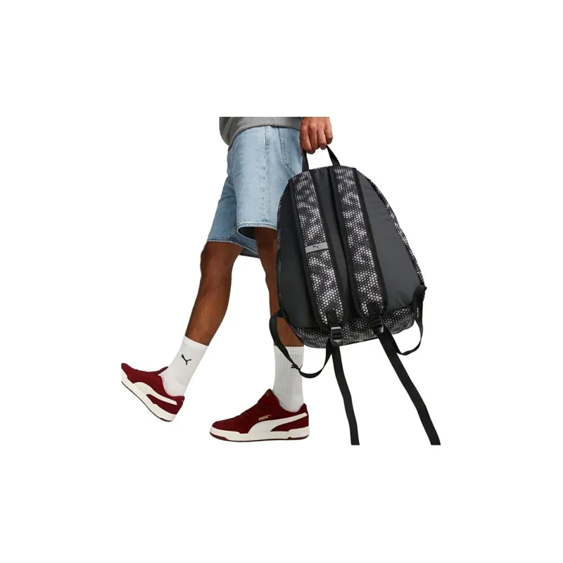 PUMA Polyester Backpack Regular Unisex Black-2