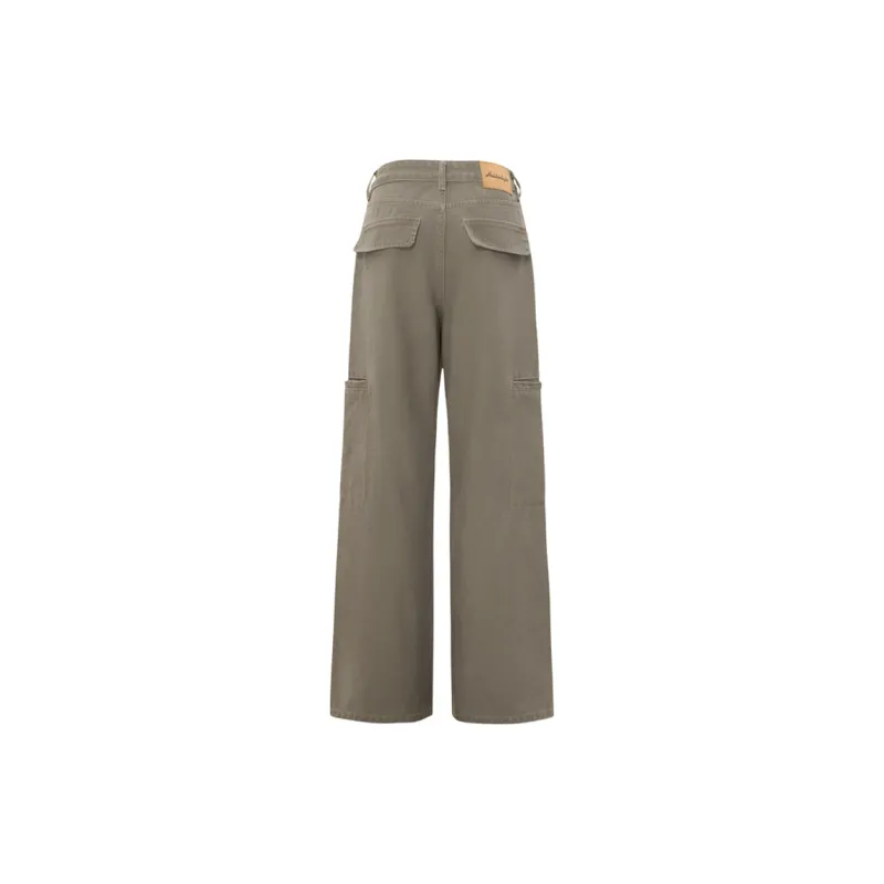 Wen Shan Jeans Women's Coffee Green-7