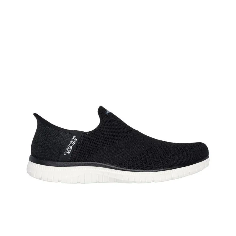 Skechers Slip Ins Slip Resistant Low Top Casual Shoes Women's Black-1