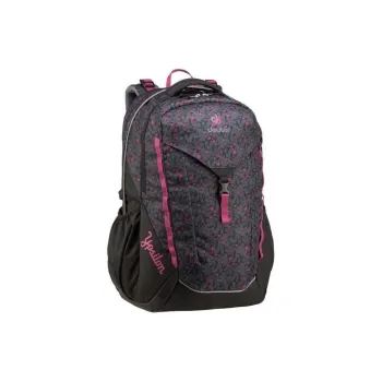 DEUTER Polyester Backpack Regular Unisex Black & Pink