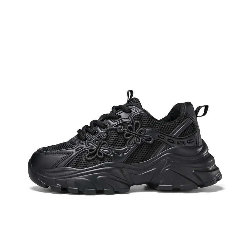 ZOVE Durable Breathable Low Top Chunky Sneakers Women's-7