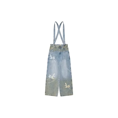 Madgood Overalls Unisex Washed Blue