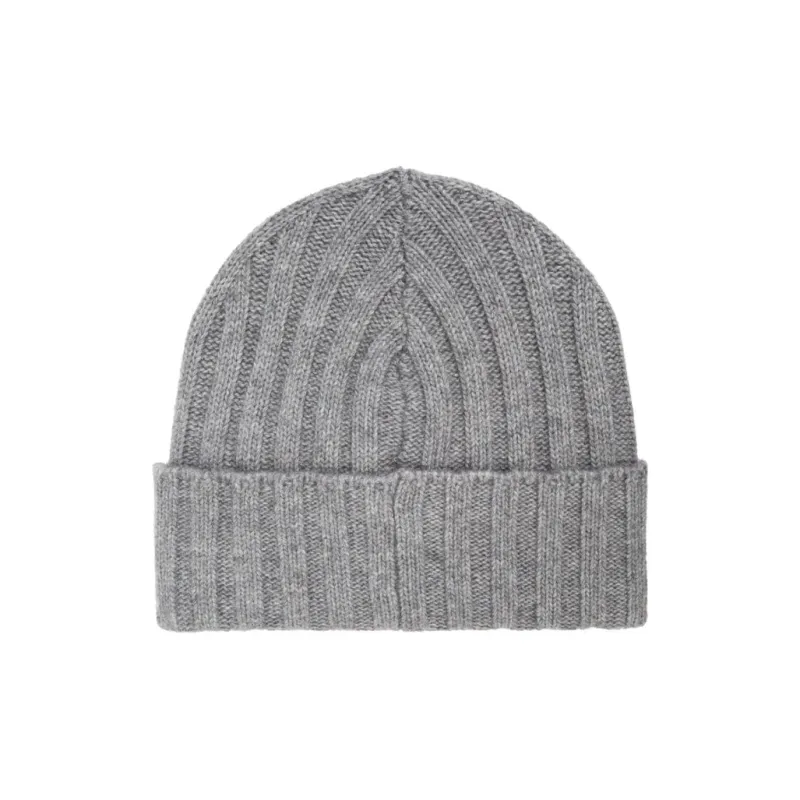 MOSCHINO Logo Patch Knitted Beanie-1