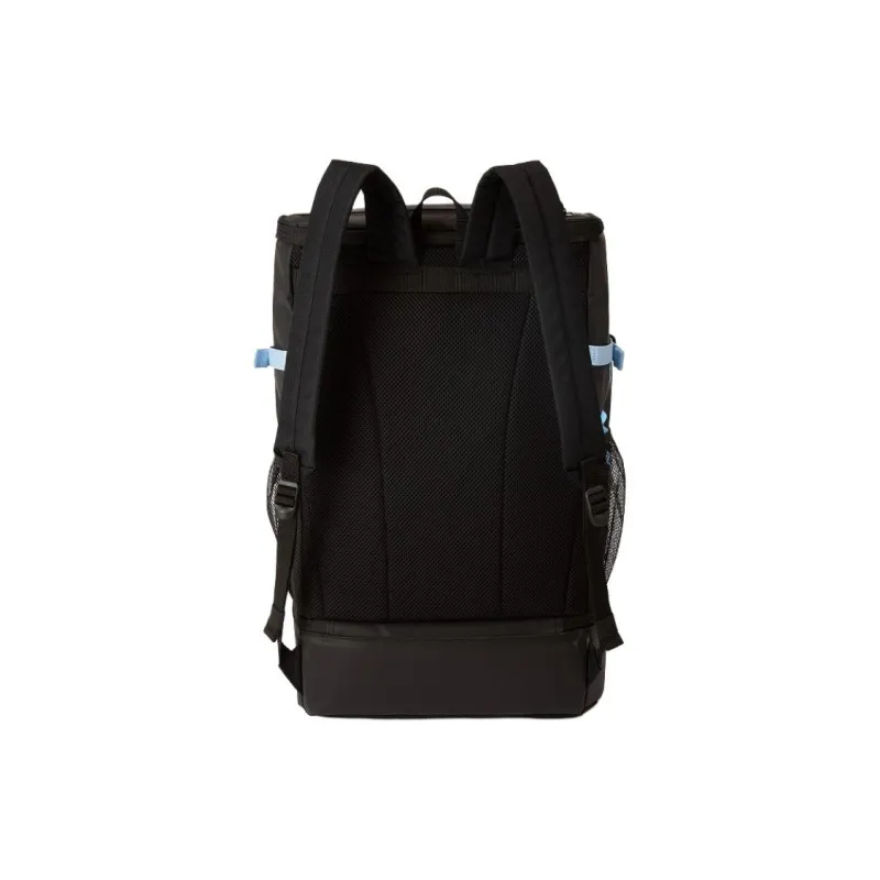 Champion Recycled Polyester Patchwork Canvas Backpack Unisex Black Purple-3