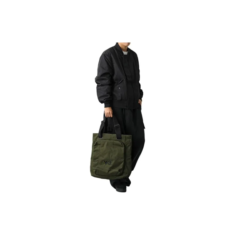 Y 3 Zip pocket Tote Bag-4
