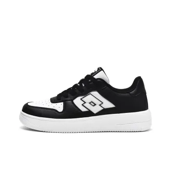 LOTTO Air Force 1 Non-slip Lightweight Low-Top Skateboard Shoes Men's Black White