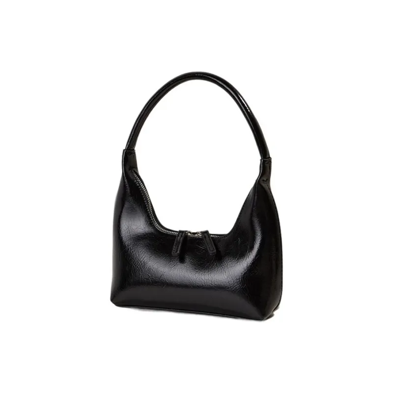 Carksky PU One Shoulder Handbags Women's Silver/White/Black-8
