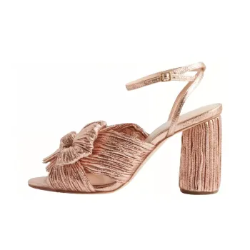 Loeffler Randall Strap Sandals Women's Rose Gold