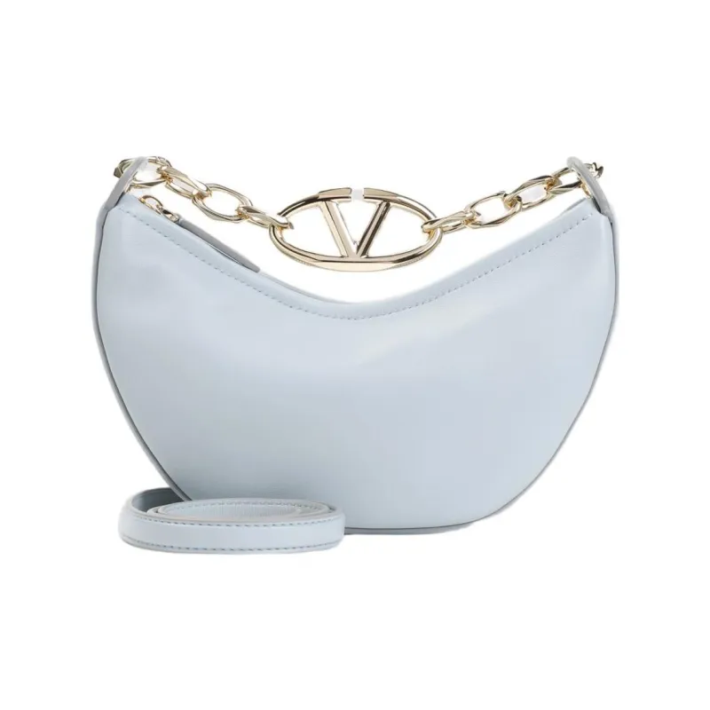 Valentino VLogo Signature Zip Up Shoulder Bag-0