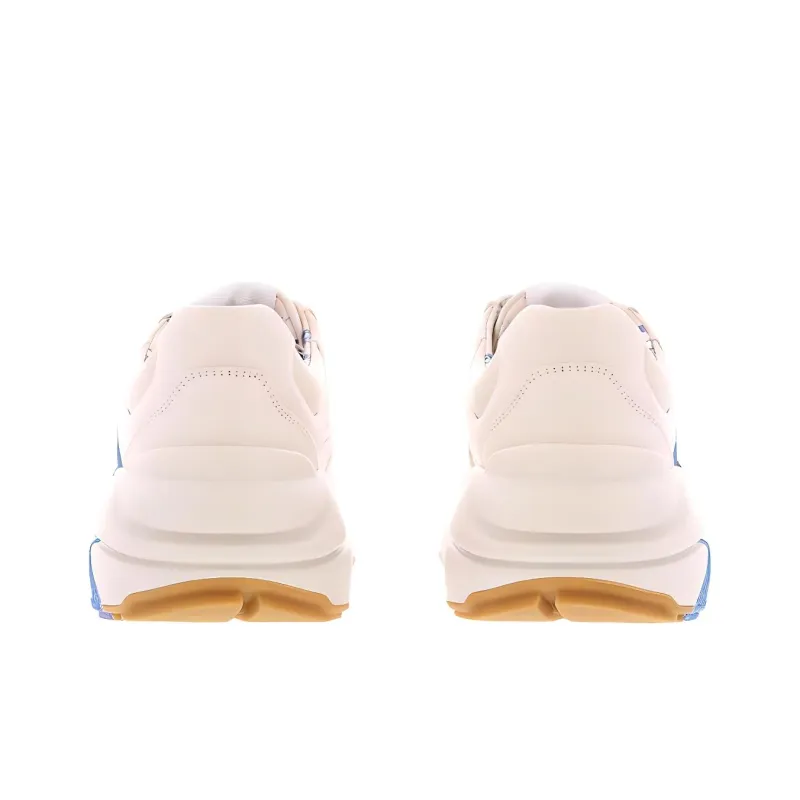 GUCCI Rhyton Cushioning Low Top Chunky Sneakers Women's White Red Blue-3